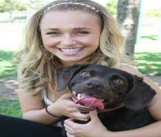 She has adopted two dogs called Penny Lane and Madison in her home.